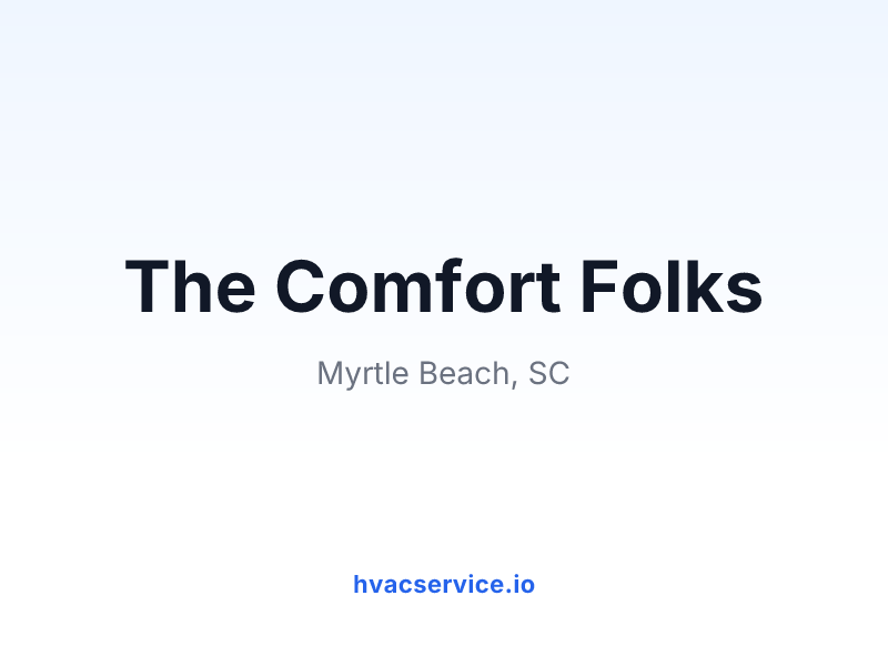 The Comfort Folks