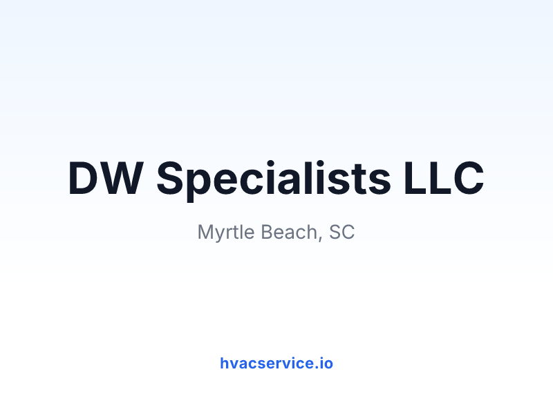 DW Specialists LLC