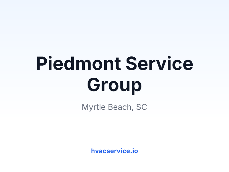 Piedmont Service Group