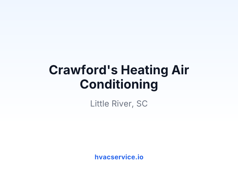 Crawford's Heating Air Conditioning