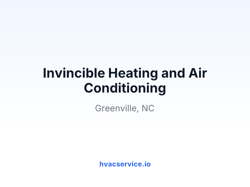 Invincible Heating and Air Conditioning