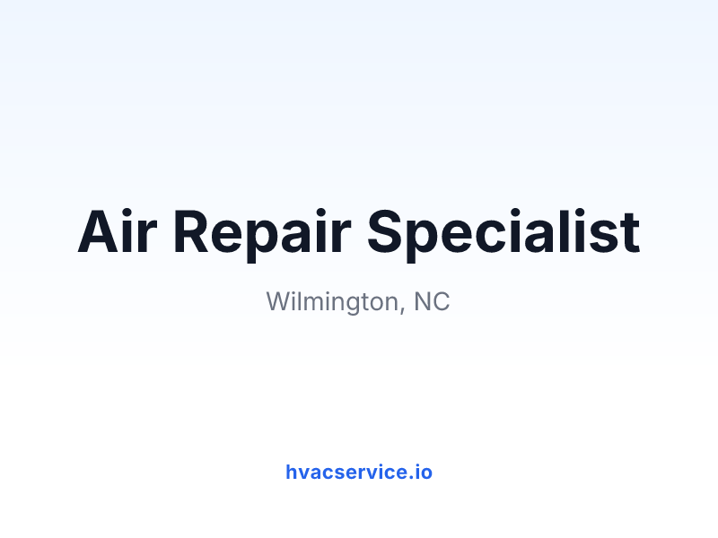 Air Repair Specialist