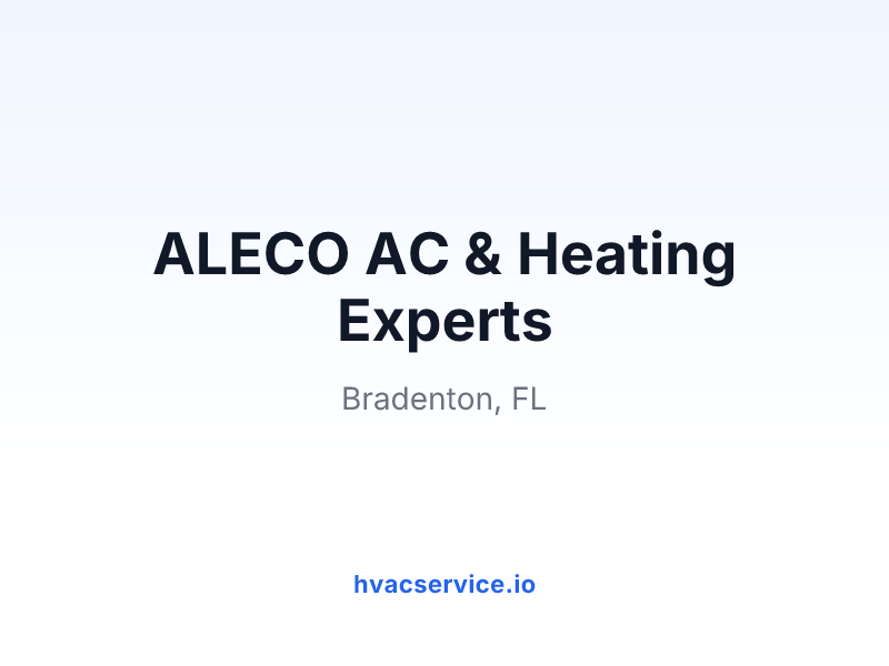ALECO AC & Heating Experts