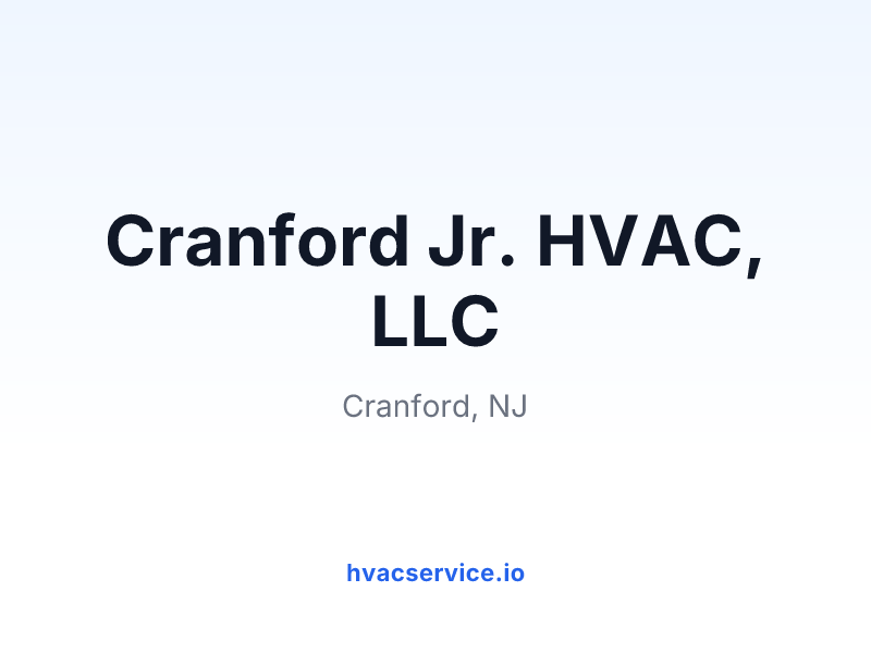 Cranford Jr. HVAC, LLC