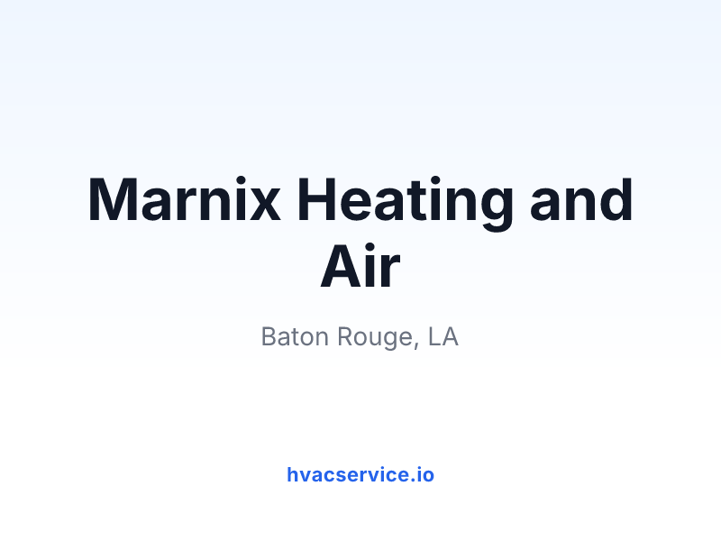 Marnix Heating and Air
