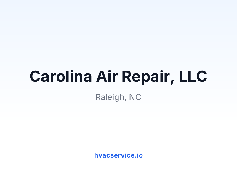 Carolina Air Repair, LLC