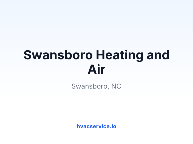 Swansboro Heating and Air