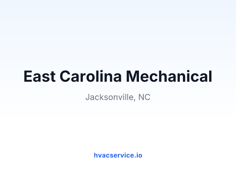 East Carolina Mechanical
