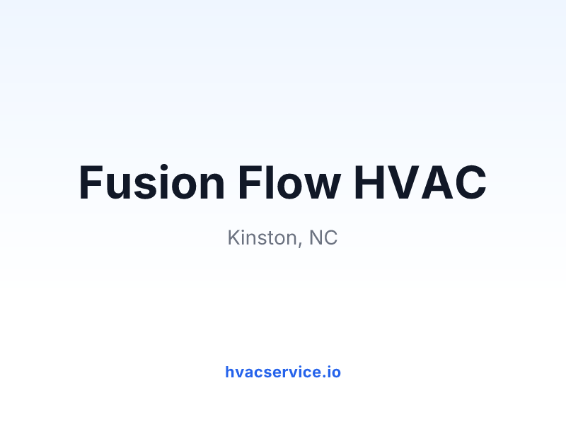 Fusion Flow HVAC