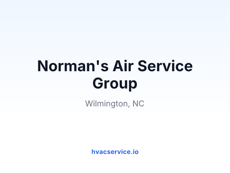Norman's Air Service Group