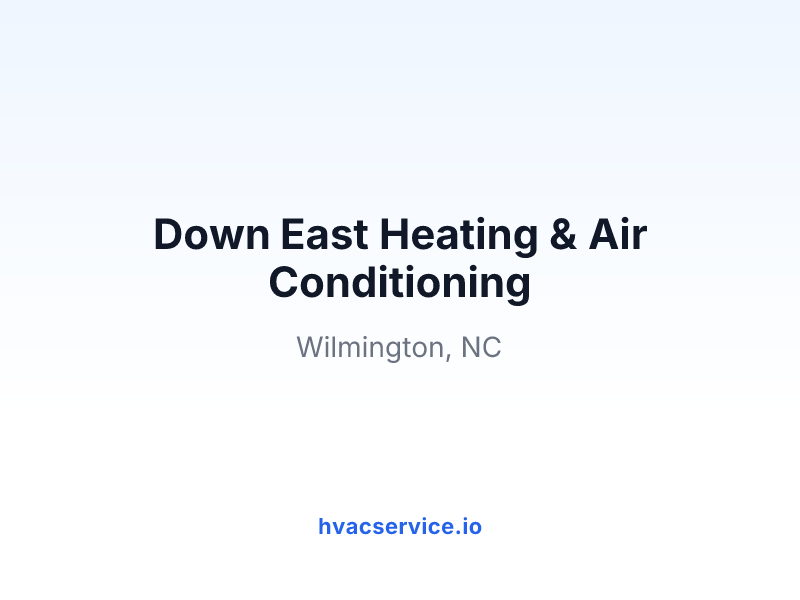 Down East Heating & Air Conditioning