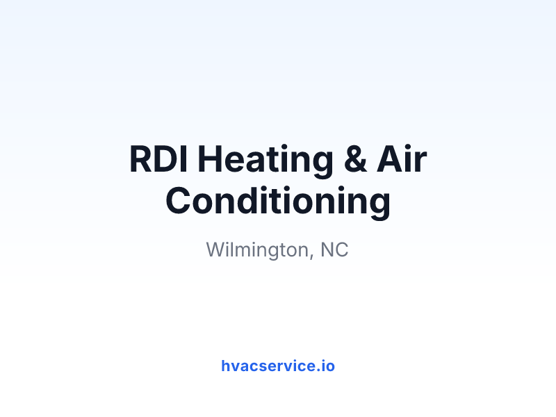 RDI Heating & Air Conditioning