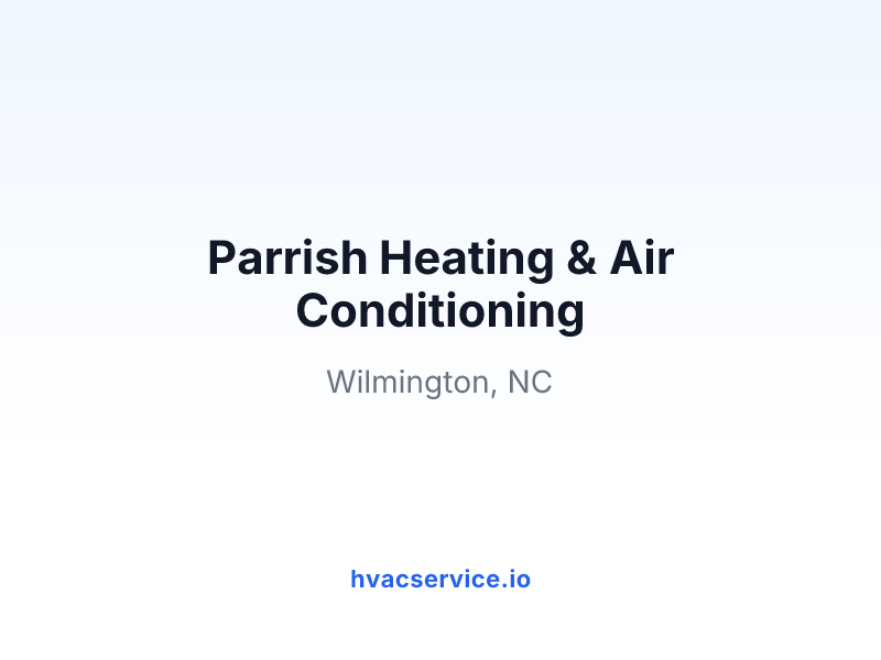 Parrish Heating & Air Conditioning