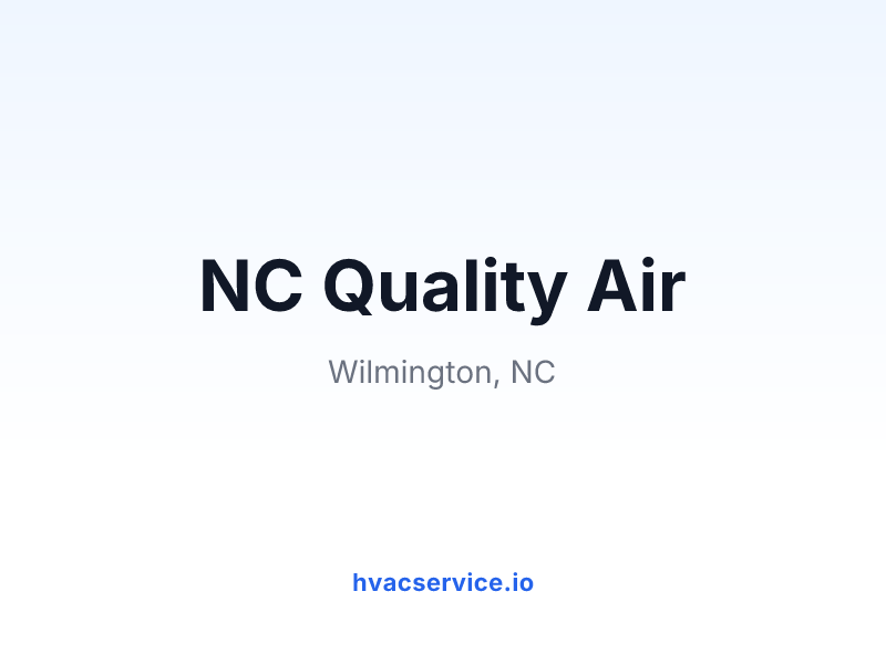 NC Quality Air