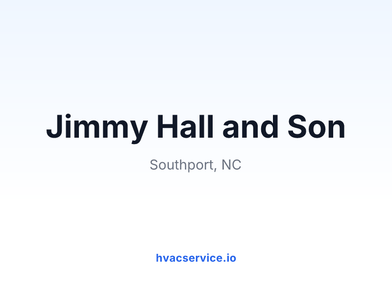 Jimmy Hall and Son