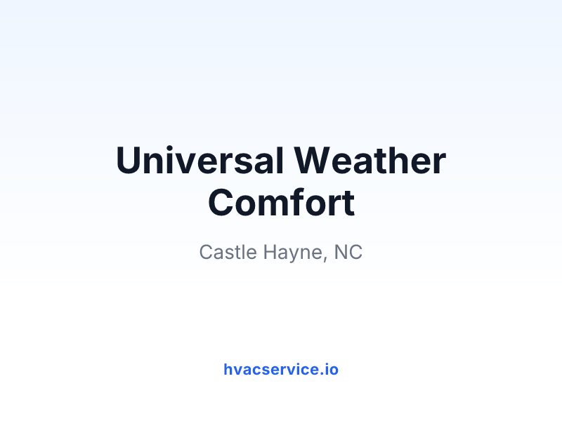 Universal Weather Comfort