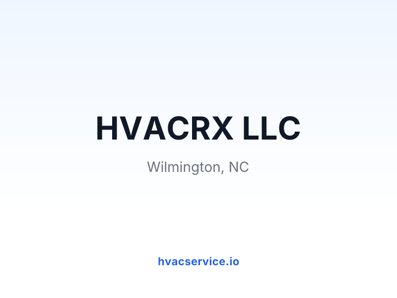 HVACRX LLC