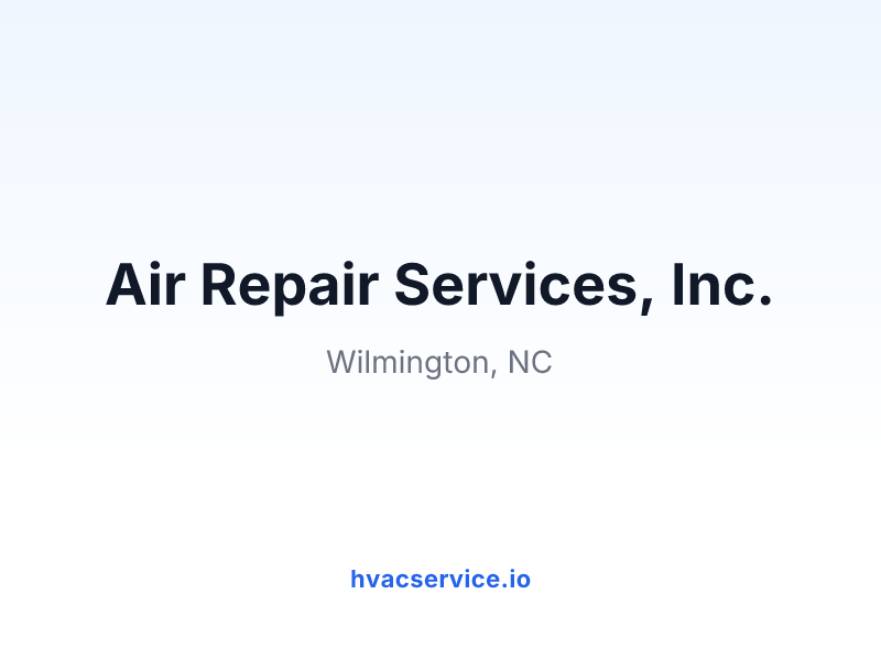Air Repair Services, Inc.