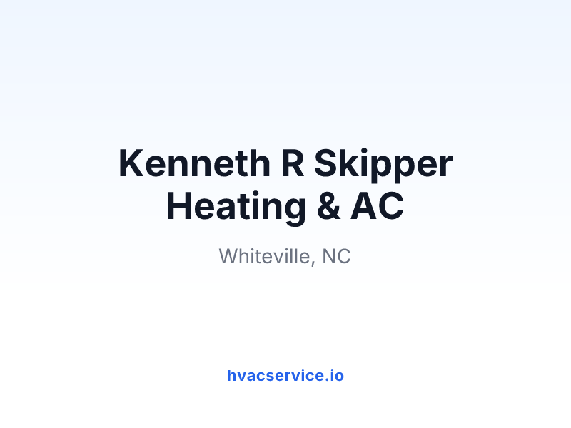 Kenneth R Skipper Heating & AC