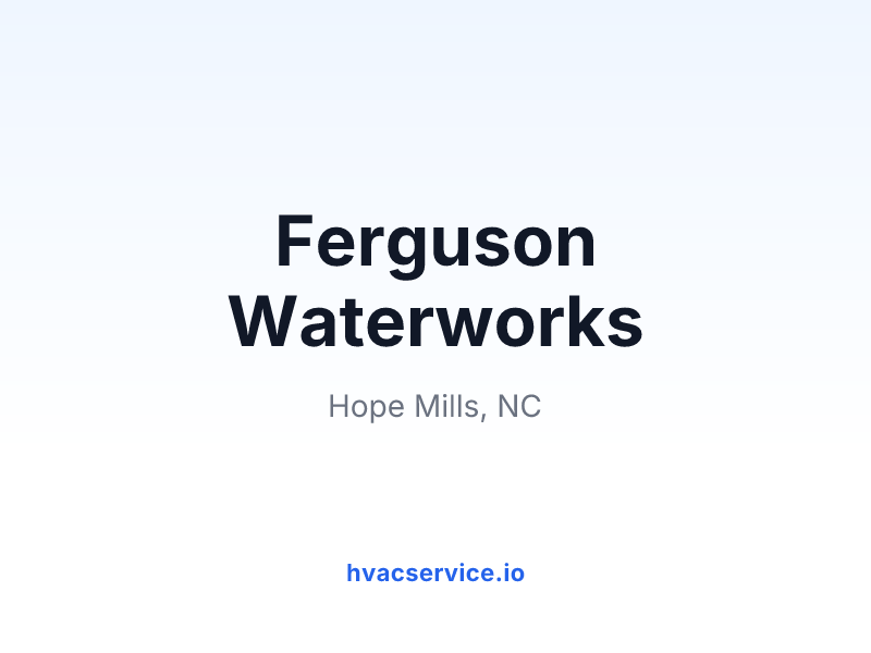 Ferguson Waterworks