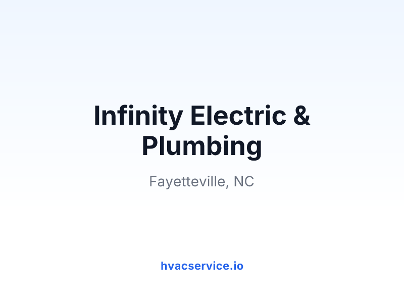 Infinity Electric & Plumbing