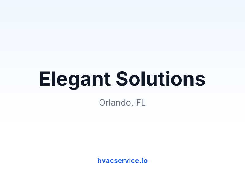 Elegant Solutions