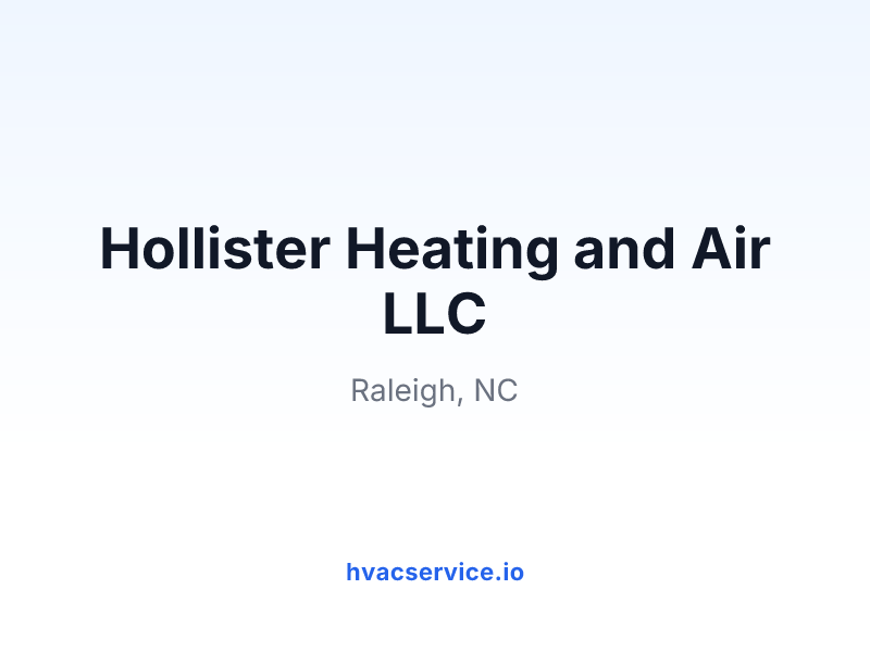 Hollister Heating and Air LLC