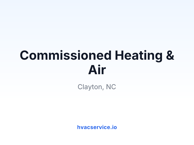 Commissioned Heating & Air