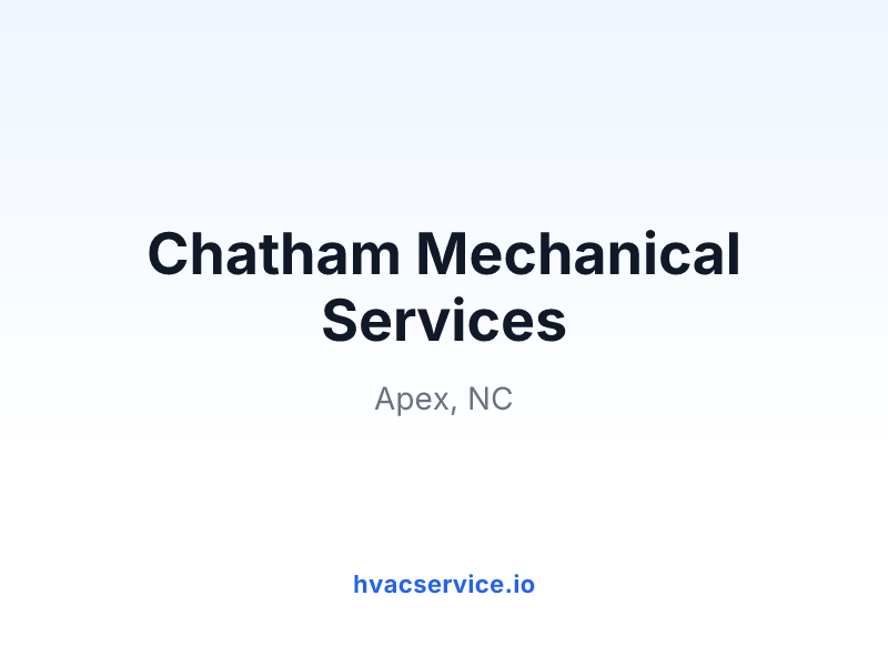 Chatham Mechanical Services