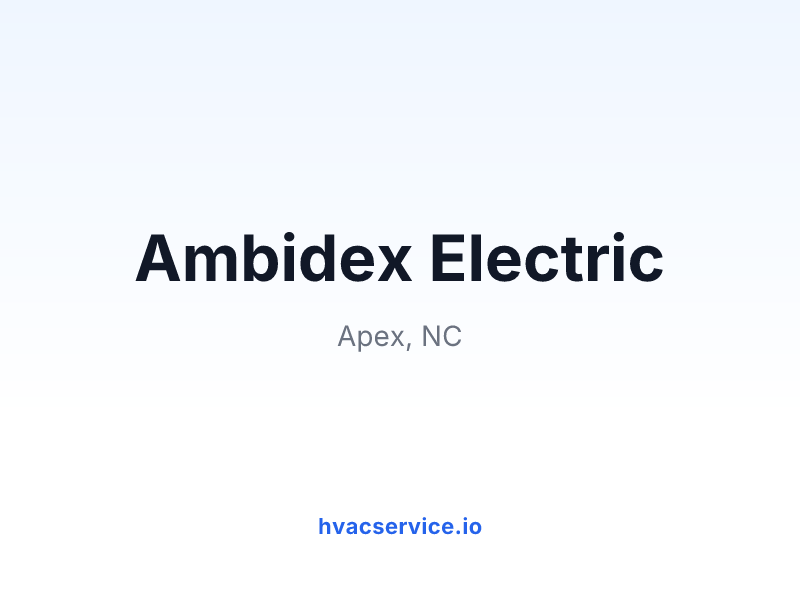 Ambidex Electric