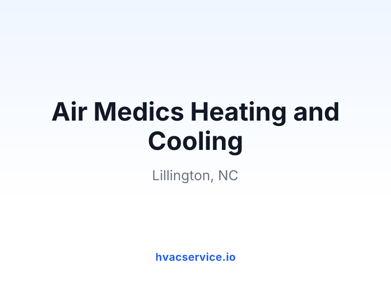 Air Medics Heating and Cooling
