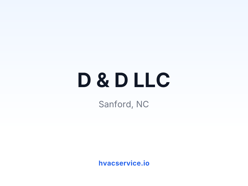 D & D LLC