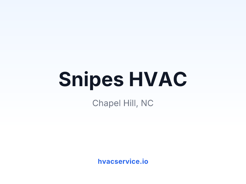 Snipes HVAC