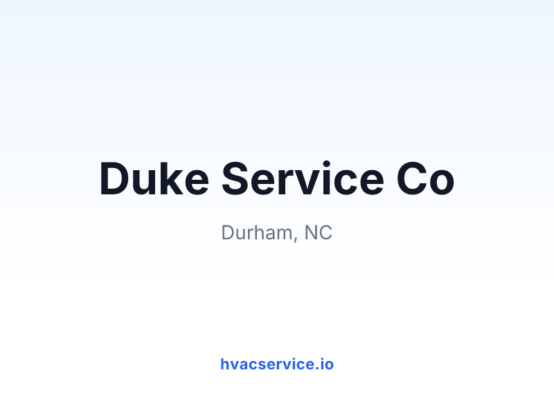 Duke Service Co