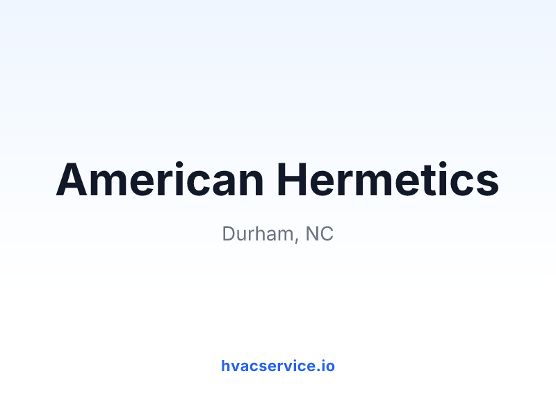 American Hermetics