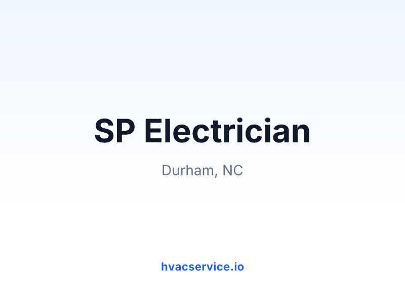 SP Electrician