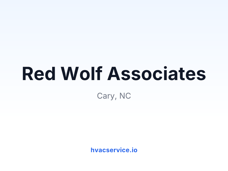 Red Wolf Associates