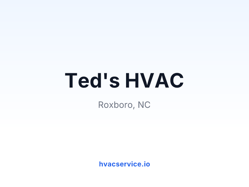 Ted's HVAC
