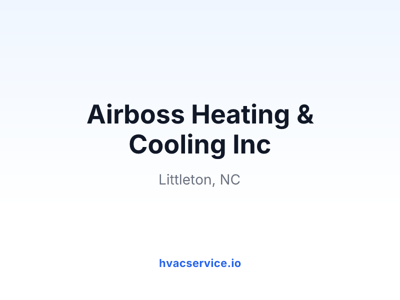 Airboss Heating & Cooling Inc
