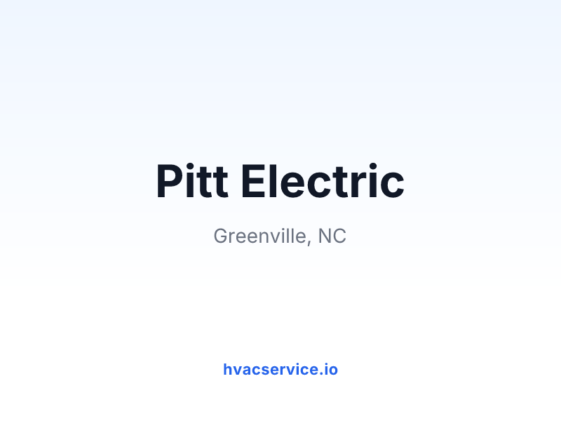 Pitt Electric