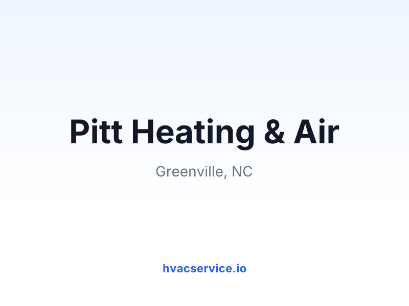 Pitt Heating & Air