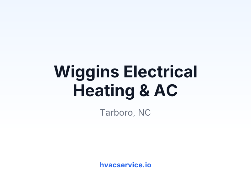 Wiggins Electrical Heating & AC
