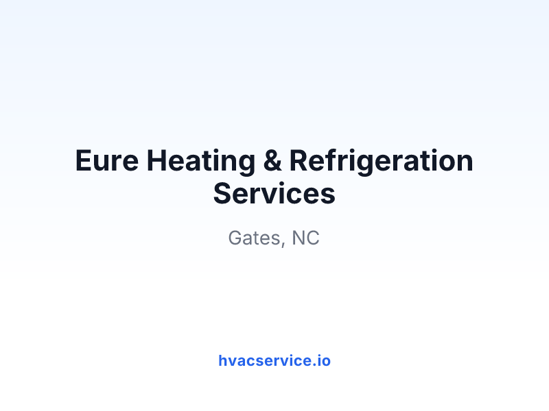 Eure Heating & Refrigeration Services