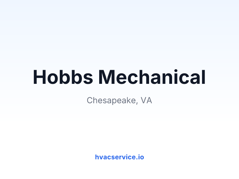 Hobbs Mechanical