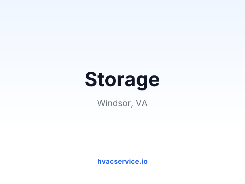 Storage