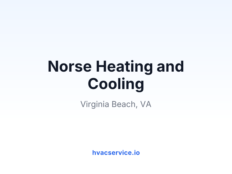 Norse Heating and Cooling