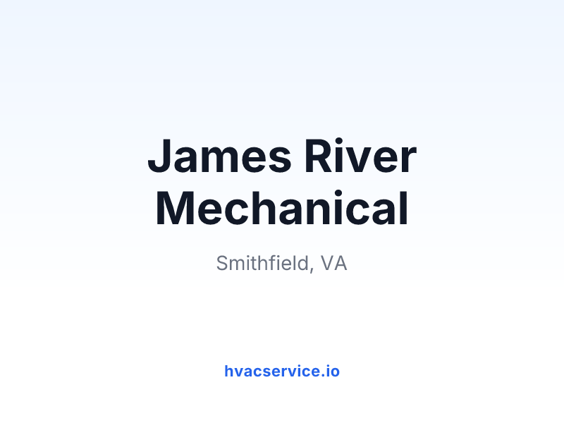 James River Mechanical