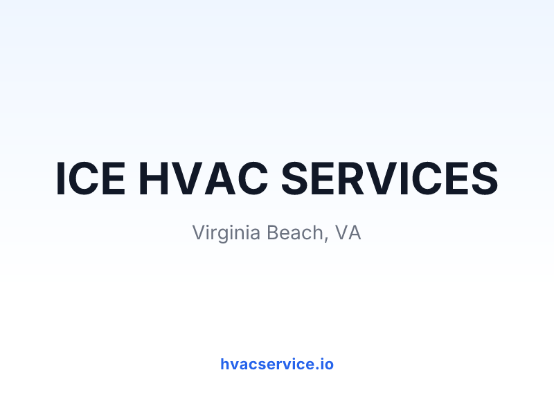 ICE HVAC SERVICES