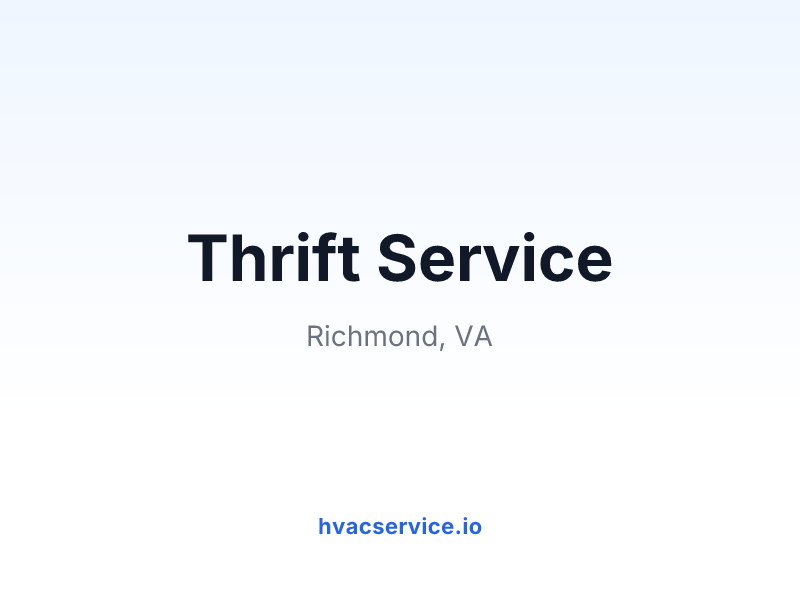 Thrift Service
