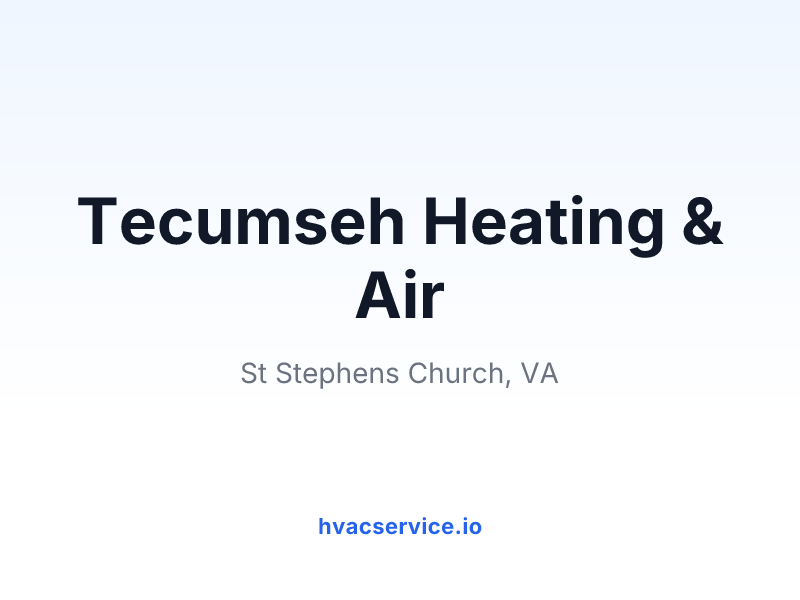 Tecumseh Heating & Air